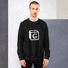 Load image into Gallery viewer, 'G' Block Monogram Unisex Sweatshirt