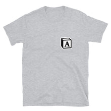 Load image into Gallery viewer, &#39;A&#39; Block Small-Monogram Short-Sleeve Unisex T-Shirt
