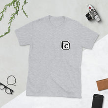 Load image into Gallery viewer, 'C' Block Small-Monogram Short-Sleeve Unisex T-Shirt