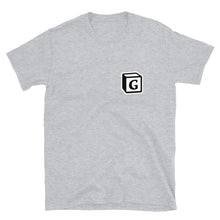 Load image into Gallery viewer, 'G' Block Small-Monogram Short-Sleeve Unisex T-Shirt