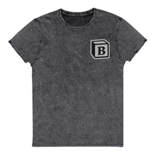 Load image into Gallery viewer, 'B' Block Monogram Denim T-Shirt