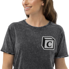 Load image into Gallery viewer, 'C' Block Denim T-Shirt