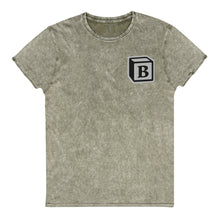 Load image into Gallery viewer, 'B' Block Monogram Denim T-Shirt