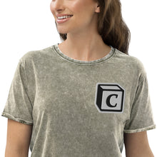 Load image into Gallery viewer, 'C' Block Denim T-Shirt