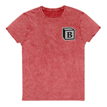 Load image into Gallery viewer, &#39;B&#39; Block Monogram Denim T-Shirt
