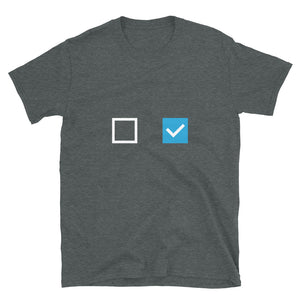 Checkbox (To-do & Done) Block T-Shirt