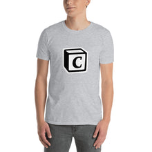 Load image into Gallery viewer, &#39;C&#39; Block Monogram Short-Sleeve Unisex T-Shirt
