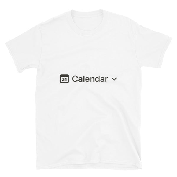 Calendar View T-Shirt
