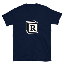 Load image into Gallery viewer, &#39;R&#39; Block Monogram Short-Sleeve Unisex T-Shirt
