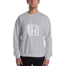 Load image into Gallery viewer, &#39;H&#39; Block Monogram Unisex Sweatshirt
