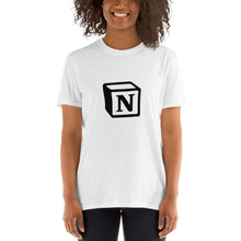 Load image into Gallery viewer, &#39;N&#39; Block Monogram Short-Sleeve Unisex T-Shirt
