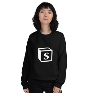 'S' Block Monogram Unisex Sweatshirt