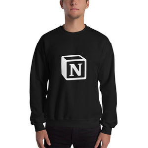 'N' Block Monogram Unisex Sweatshirt