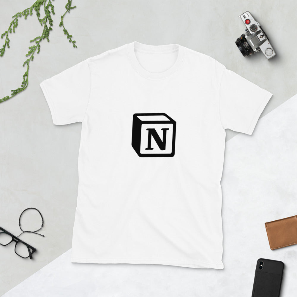 'N' Block Monogram Short-Sleeve Unisex T-Shirt