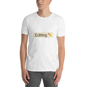 'Editing' Tag T-Shirt