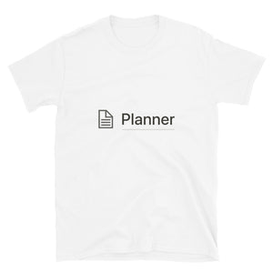 Planner Page Block T-Shirt