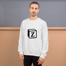 Load image into Gallery viewer, &#39;Z&#39; Block Monogram Unisex Sweatshirt
