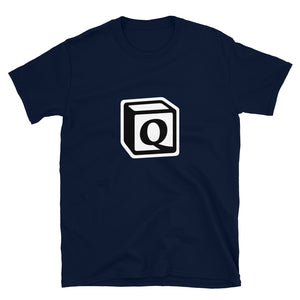 'Q' Block Monogram Short-Sleeve Unisex T-Shirt