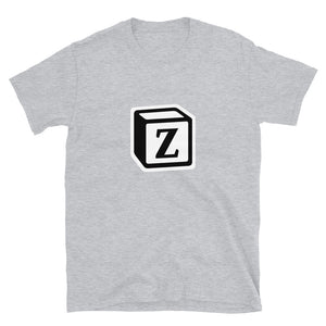 'Z' Block Monogram Short-Sleeve Unisex T-Shirt