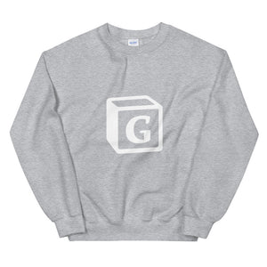 'G' Block Monogram Unisex Sweatshirt