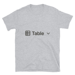 Table View T-Shirt