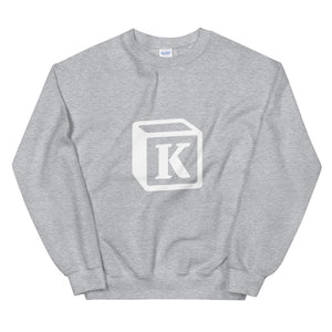 'K' Block Monogram Unisex Sweatshirt