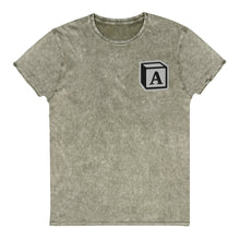 Load image into Gallery viewer, &#39;A&#39; Block Monogram Denim T-Shirt
