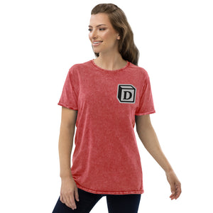 'D' Block Denim T-Shirt